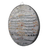 ラブリーディアインドジュエリーハートデザインアートコレクション ダーツボード (正面右)