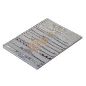 ラブリーディアインドジュエリーハートデザインアートコレクション ノートブック (左側)