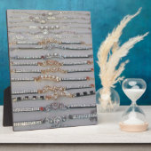 ラブリーディアインドジュエリーハートデザインアートコレクション フォトプラーク (側面)