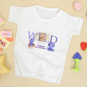 ラブリーディノシンプル男の赤ちゃんおもしろい1st誕生日 トドラーTシャツ