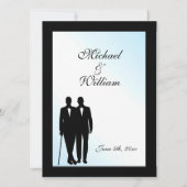 ラブリーデイゲイ結婚式招待状 招待状 (裏面)