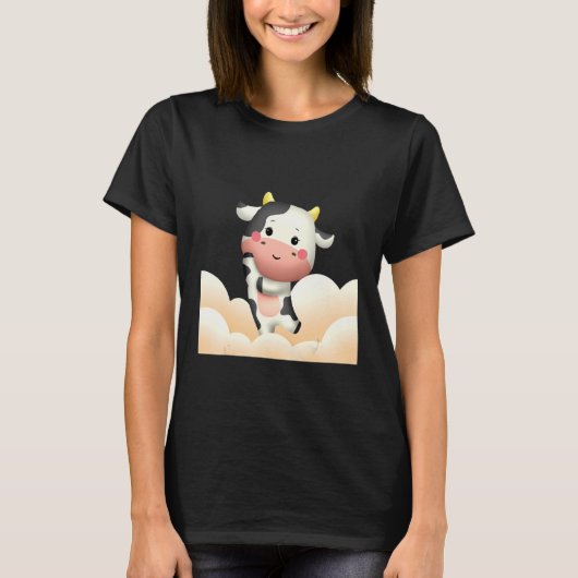 ラブリーデイリーカウズ踊り Tシャツ (正面)