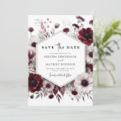 ラブリーデジタルブルゴーニュ結婚ーズ セーブザデート (スタンド正面)