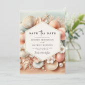 ラブリートロピカルビーチ結婚式 セーブザデート (スタンド正面)