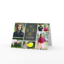 ラブリードット父の日の写真カード