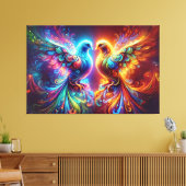 ラブリードブズラブ キャンバスプリント (インサイチュ (リビング))