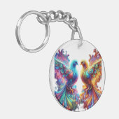 ラブリードブズラブ キーホルダー (正面左)