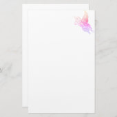 ラブリードリームスバタフライ 便箋 (正面/裏面)