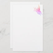 ラブリードリームスバタフライ 便箋 (正面/裏面)