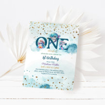 ラブリードルフィンかわいいベビーガール1stバースデーインビタット