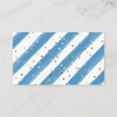 ラブリードルフィンシーアドベンチャーおむつラッフルチケット エンクロージャーカード (裏面)