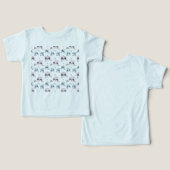 ラブリードルフィン – モダンデジタルパターンデザイン1 (デザイン正面&裏面)