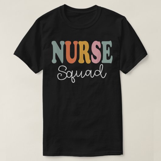 ラブリーナース分隊ナースチームメンズ Tシャツ (デザイン正面)