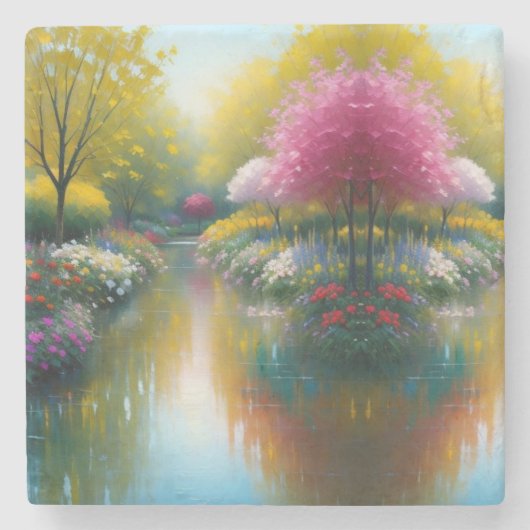 ラブリーハイドラガーガーデンストーンコースター ストーンコースター (正面)