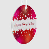 ラブリーハッピーマザーズデイハート オーナメント (正面)
