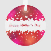 ラブリーハッピーマザーズデイハート オーナメント (裏面)