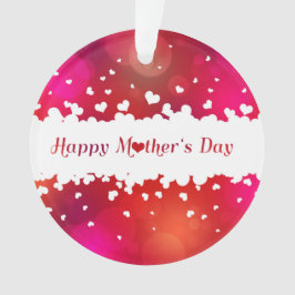 ラブリーハッピーマザーズデイハート オーナメント