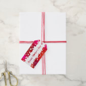 ラブリーハッピーマザーズデイハート ギフトタグ (より糸付き)