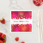 ラブリーハッピーマザーズデイハート スタンダードカクテルナプキン (インサイチュ)