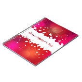 ラブリーハッピーマザーズデイハート ノートブック (左側)