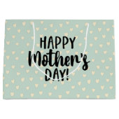 ラブリーハッピーマザーズデイ抱き枕 ラージペーパーバッグ (正面)