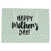 ラブリーハッピーマザーズデイ抱き枕 ラージペーパーバッグ (裏面)