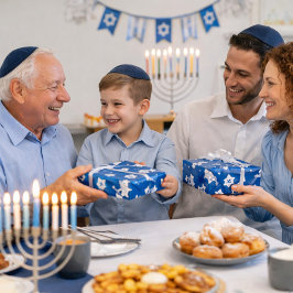 ラブリーハヌカドヴス ラッピングペーパー