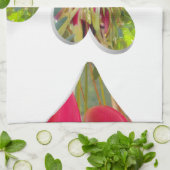 ラブリーハート人道的な日この世界が必要とするLov キッチンタオル (折り畳み)