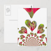 ラブリーハート人道的な日この世界が必要とするLov ポストカード (正面/裏面)