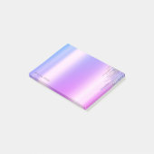 ラブリーバエレガントイオレットグリッタードリップ ポストイット (アングル)