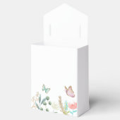 ラブリーバタフライテーマベビーシャワー フェイバーボックス (オープン)