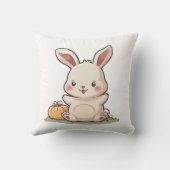 ラブリーバニー装飾用クッション クッション (裏面)