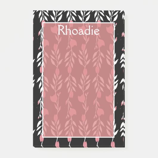 ラブリーバラつる植物 ポストイット (正面)