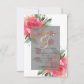 ラブリーバラガーデンバジェット結婚式招待状 招待状 (正面)