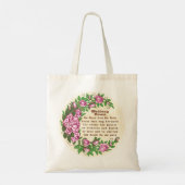 ラブリーバラ結婚ズの誓いのトートバッグ トートバッグ (裏面)