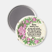 ラブリーバラ結婚ズの誓いの磁石 マグネット (正面/裏面)