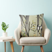 ラブリーバードカップル装飾用クッション クッション (椅子)