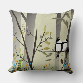 ラブリーバードカップル装飾用クッション クッション