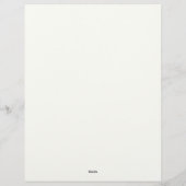 ラブリーパステルフラワーズ レターヘッド (裏面)