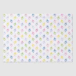 ラブリーパターンカロロームバスダイヤモンドの形状 薄葉紙