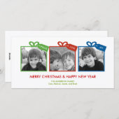 ラブリーパッケージホリデーフォトカード シーズンカード (正面/裏面)
