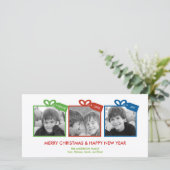 ラブリーパッケージホリデーフォトカード シーズンカード (スタンド正面)