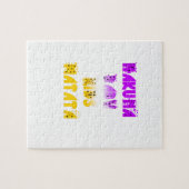 ラブリーパープルとイエローハクナマタタベビーキッズG ジグソーパズル (横)