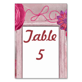 ラブリーパープルシック テーブルナンバー