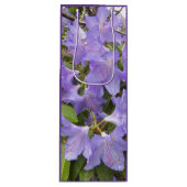 ラブリーパープルシャクドンドロンフローラ ワインギフトバッグ (正面)