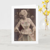 ラブリービクトリアンティーカード カード (黄色い花)