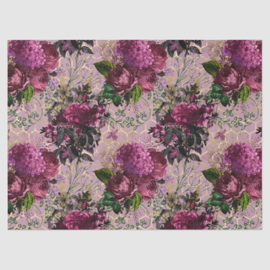 ラブリービーシリーズデザイン14ティッシュペーパー 薄葉紙 (正面)