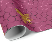 ラブリービーシリーズデザイン16 ラッピングペーパー (ロールコーナー)