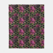 ラブリービーシリーズデザイン20 フリースブランケット (正面)