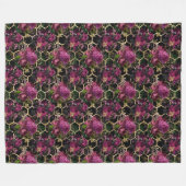 ラブリービーシリーズデザイン21 フリースブランケット (正面(横))